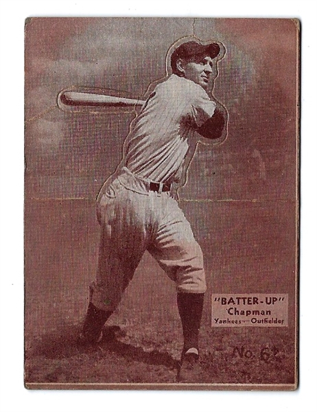 1934 Ben Chapman (Batter Up) Baseball Card