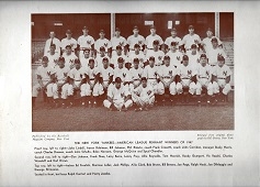 1943 NY Yankees (World Champions) Baseball Magazine Premium Photo