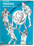 1972 SF Warriors (NBA) vs. Phoenix Suns Official Program at SF