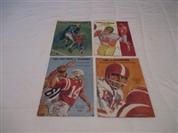 1960s Stanford University (NCAA) Football Lot of (4) Programs