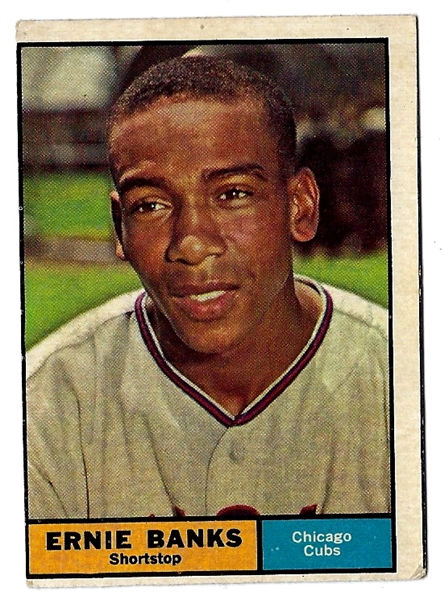 1961 Ernie Banks (HOF) Topps Baseball Card - Better Grade