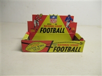 1966 Philadelphia Football Empty Wax Display Box