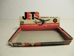 1950's Jets Non Sport Empty Wax Display Box - Seldom Seen