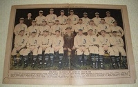 1930 Philadelphia Athletics (World Champions) Newspaper Supplemental Team Photo