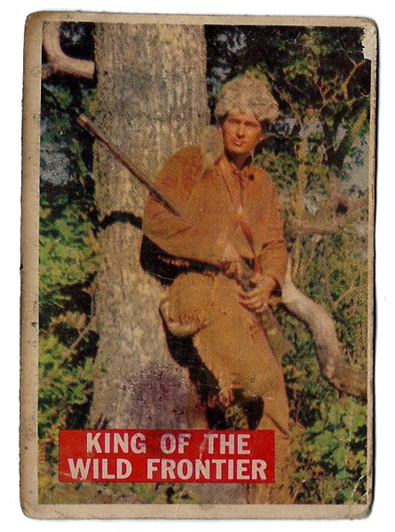 1956 Davey Crockett Topps Cards Near Full Set of (72) 