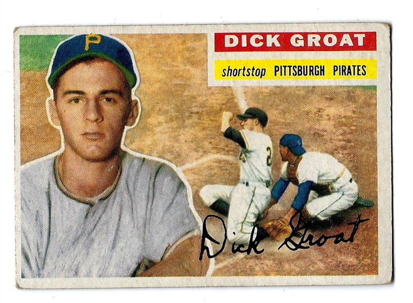 1956 Dick Groat (St. Louis Cardinals) Topps Baseball Card
