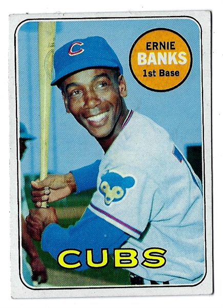 1969 Ernie Banks (HOF) Topps Baseball Card