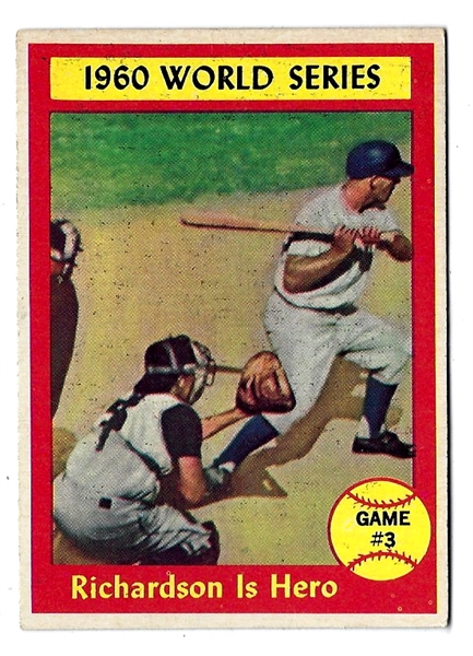 1960 World Series Highlights (1961 Issue) Bobby Richardson WS Hero