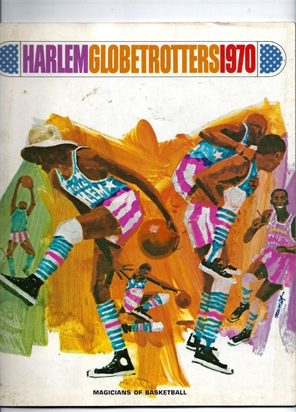 C. 1960's- 70's Harlem Globetrotters Basketball Memorabilia Lot