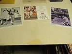 NFL Lot of (3) Autographed Photos - Tittle, L. Kelly & Rowe