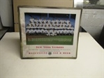 1954 NY Yankees Ballantine Beer Large Size Laminate Team Photo
