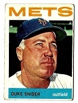1964 Duke Snider (HOF) Topps Baseball Card