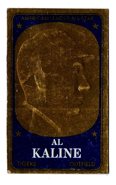 1965 Al Kaline (HOF) Topps Embossed Card