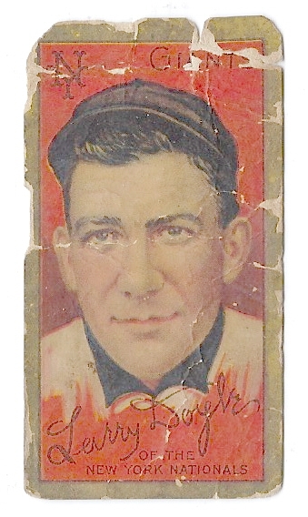 1911 Larry Doyle (NY Giants) T205 Gold Border Tobacco Card