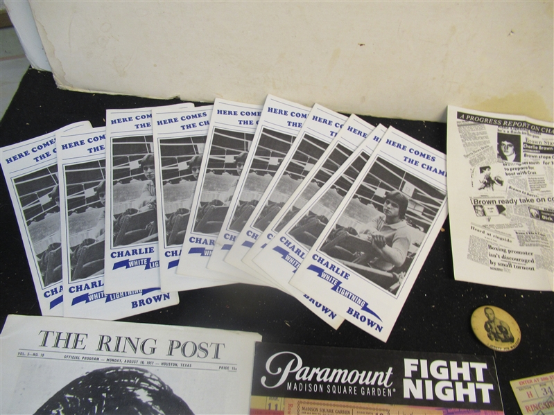 -1920's - 1990's Pro Boxing Lot 