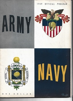 1949 Army vs. Navy College Football Program