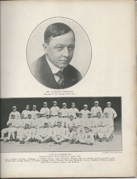 1917 World Series Program at Brush Stadium/Polo Grounds