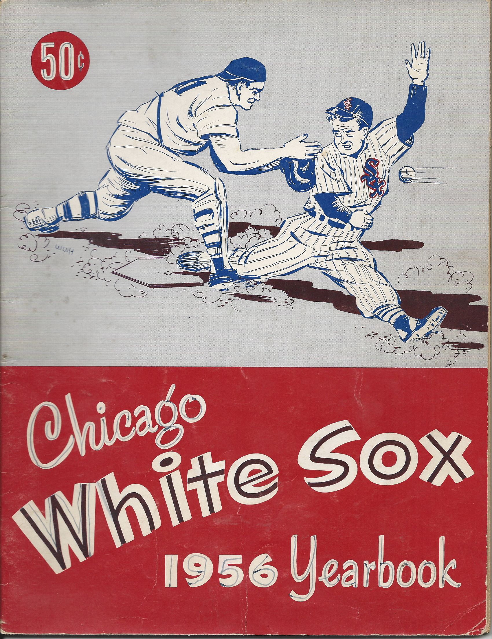 Lot Detail - 1956 Chicago White Sox Yearbook