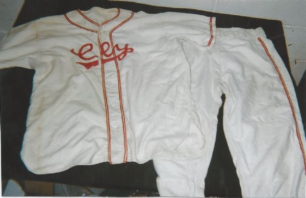 Circa 1960's Baseball Uniform Top & Pants