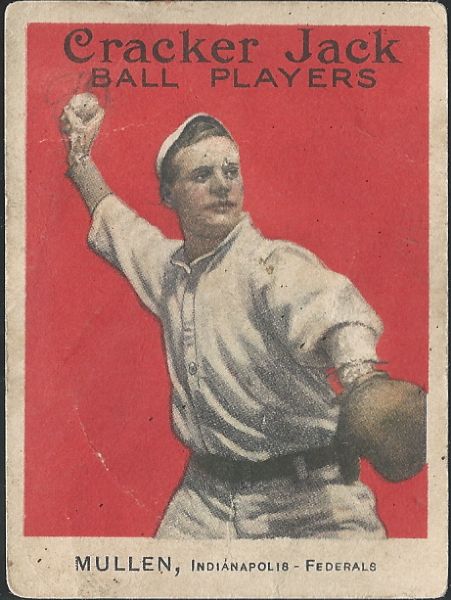 1915 Cracker Jack Card - George Mullen