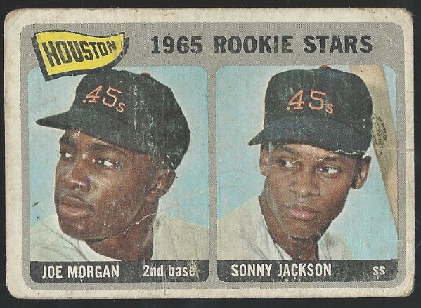 1965 Joe Morgan (HOF) Topps Rookie Card 