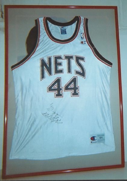 Keith Van Horn - NJ Nets NBA - Signed Replica Jersey