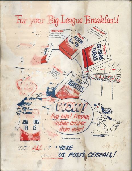 1949 Brooklyn Dodgers Official Yearbook