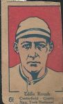 1920s Eddie Roush (HOF) Baseball Strip Card