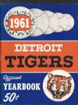 1961 Detroit Tigers Official Yearbook