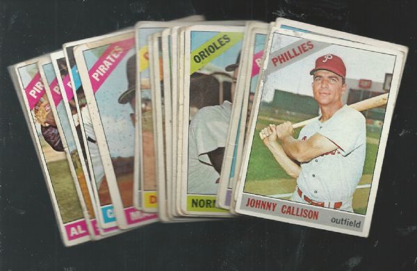 1966 Topps Baseball Cards Lot of (20)