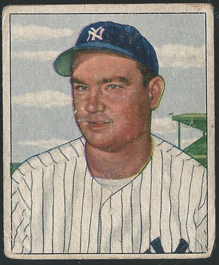 1950 Johnny Mize (HOF) Bowman Baseball Card
