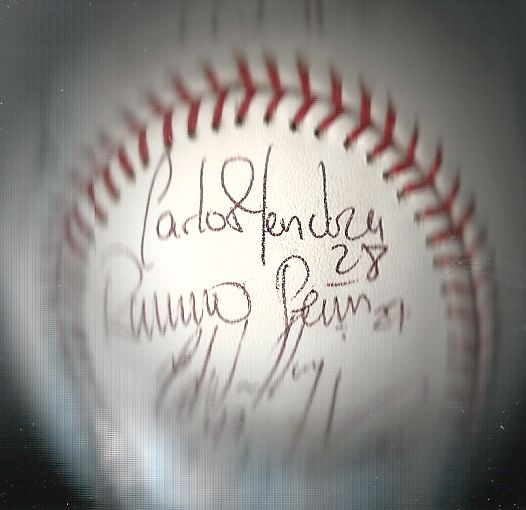 2007 Trenton Thunder (Yankees AA Affiliate) Autographed Team Ball 