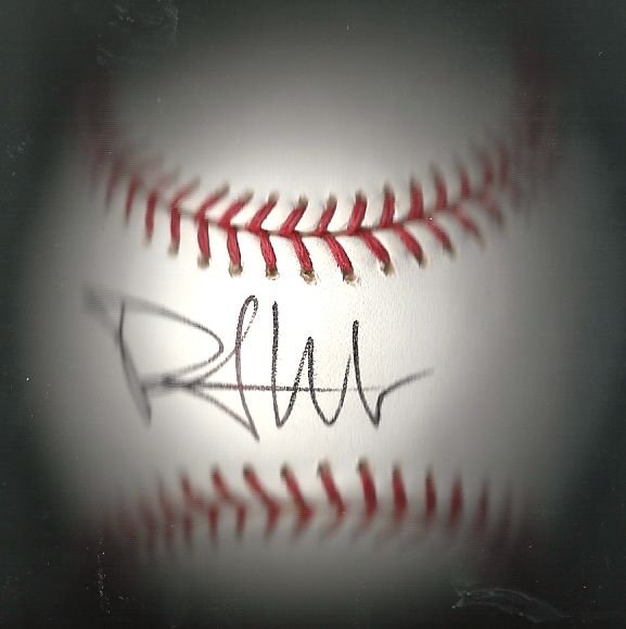 Phil Hughes Lot - Autographed Baseball & Bobble Head 