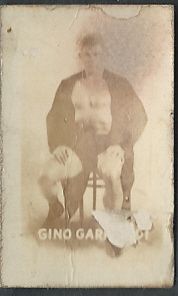 1948 Topps Magic Card - Gino Garibaldi - Wrestling Champion