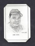 1950 Babe Ruth Callahan Baseball Card