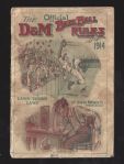 1914 Draper & Maynard Baseball Rules Catalogue with Ty Cobb Ad