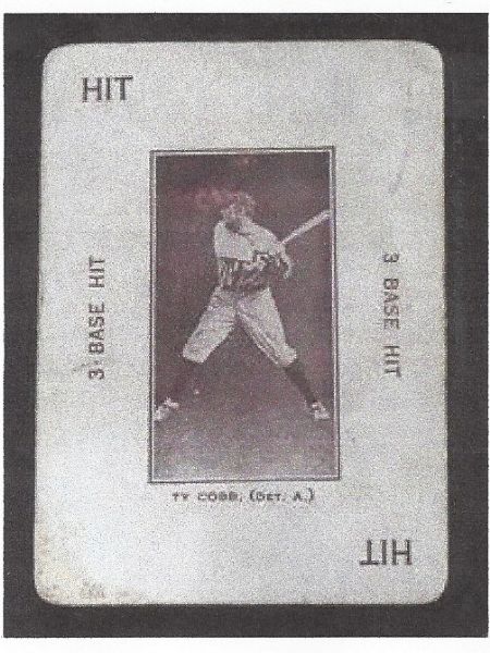 1914 Polo Grounds Baseball Card Game Original Empty Display Box