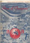 1949 NY Yankees Game Program vs Philadelphia As
