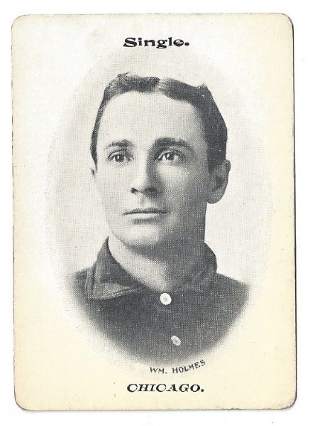 1906 Fan Craze Card - Wm. Holmes of the Chicago (AL) Ball Club 