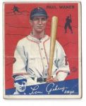 1934 Paul Waner (HOF) Goudey Baseball Card