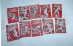 1972 - 2005 Whos Who in Baseball Big Lot of (10) Issues