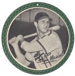 1950 Stan Musial All-Star Pin-Up Disc