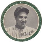 1950 Phil Rizzuto All-Star Pin-Up Disc