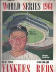 1961 World Series Program at New York