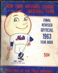 1963 NY Mets Final Revised Yearbook
