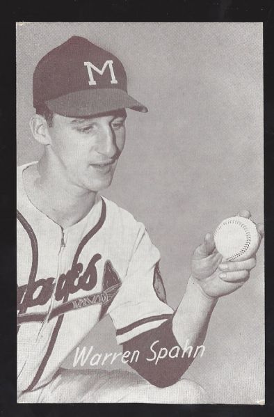 1950's-60's Warren Spahn (HOF) Memorabilia Lot