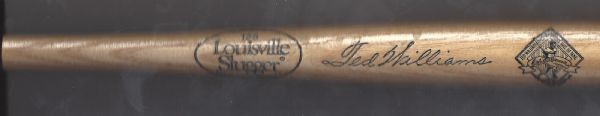 Ted Williams Mini Bat from the Hitters Hall of Fame - Citrus Grove, Florida