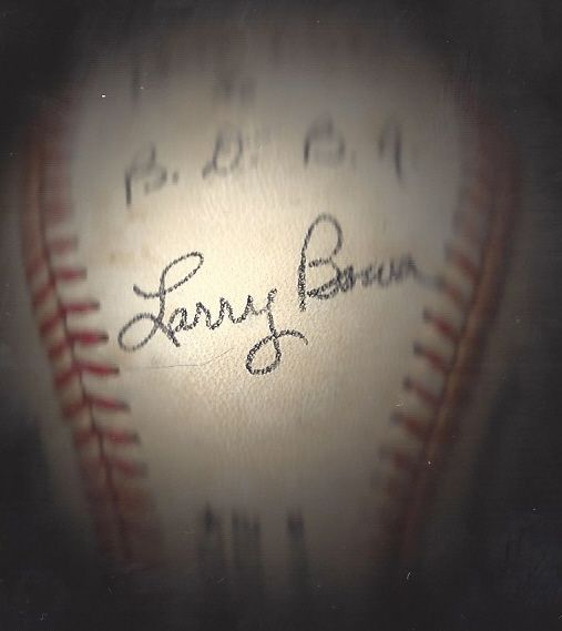 Larry Bowa (Philadelphia Phillies) Autographed Baseball 