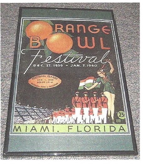 1940 Orange Bowl Official Game Program (Georgia Tech vs. Missouri)