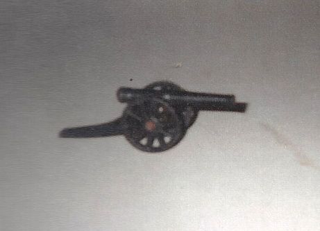 C. 1950's Toy Metal Cannon